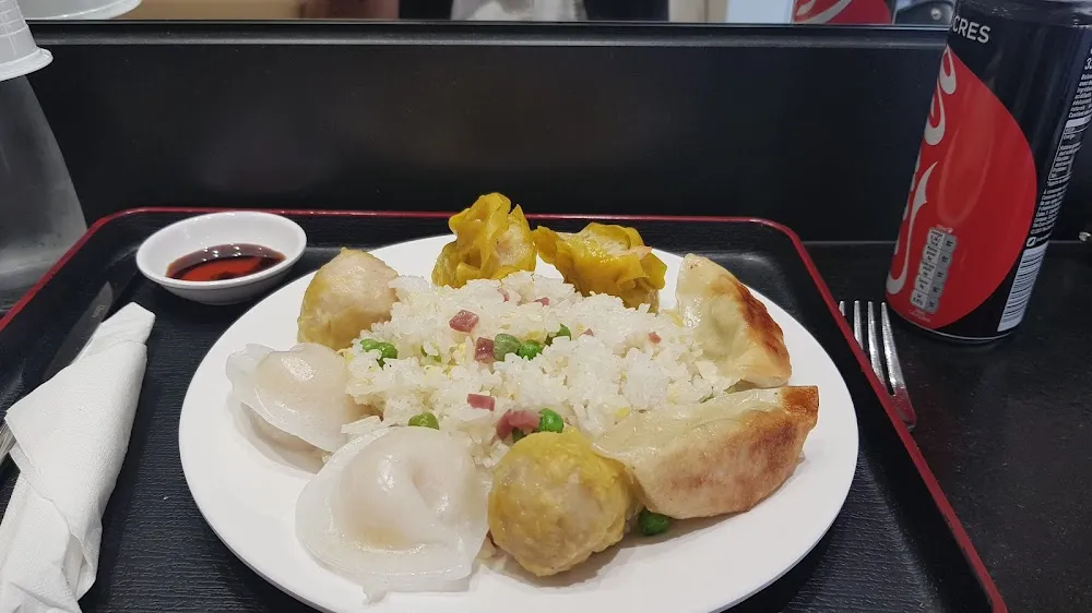 Assortiment Vapeur Riz Cantonais